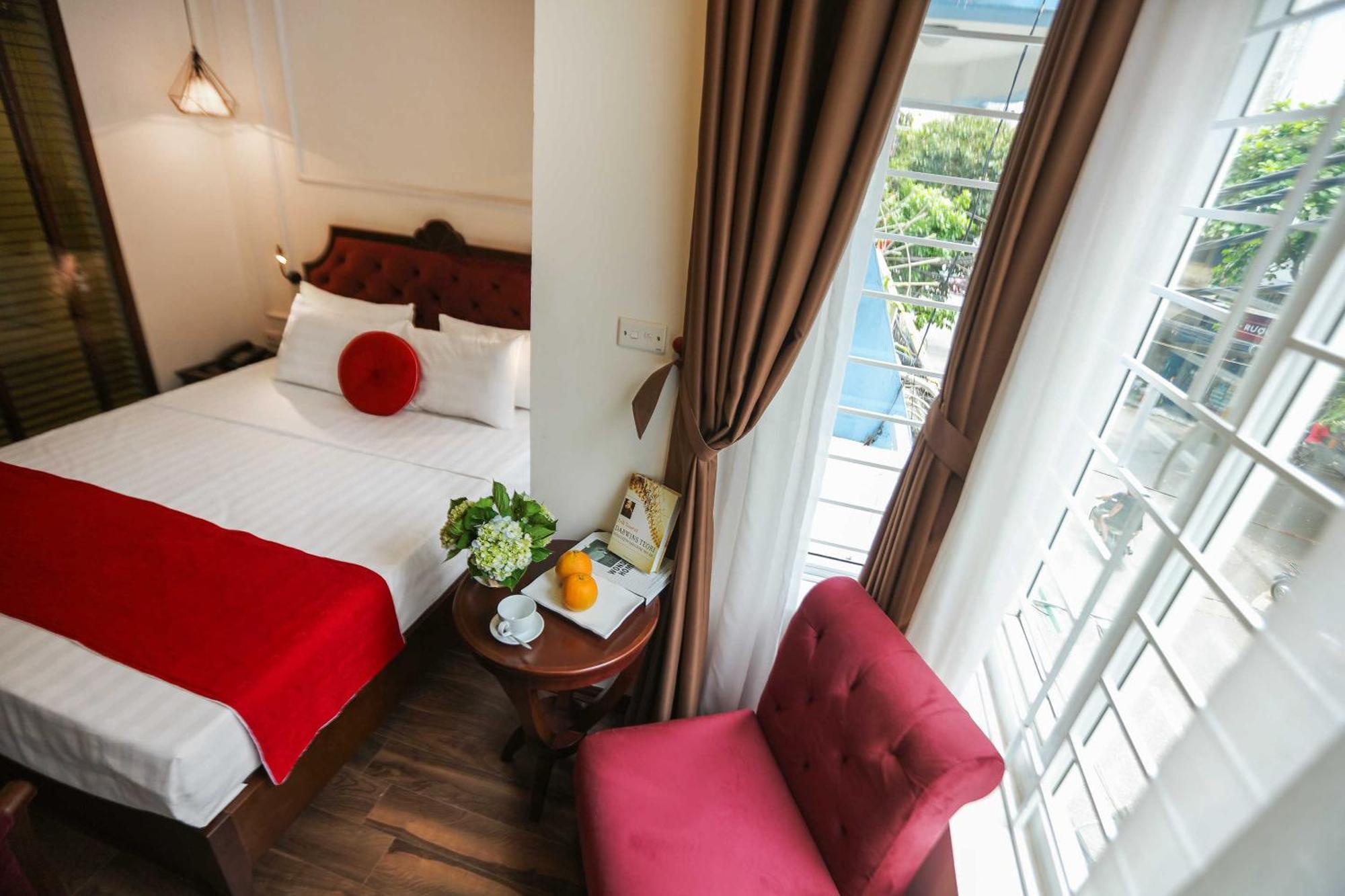 The Sinh Tourist Hotel & Travel Hanoi Buitenkant foto